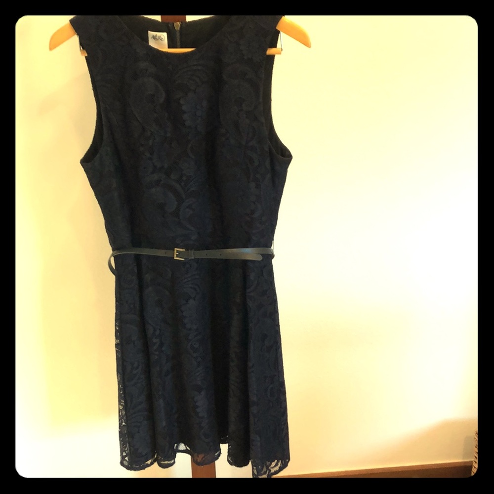 Navy Ali Ro cocktail dress